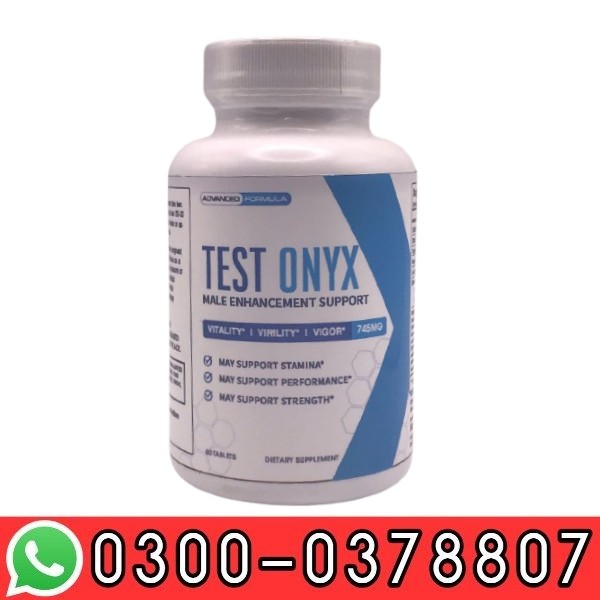 Test Onyx Pills In Pakistan