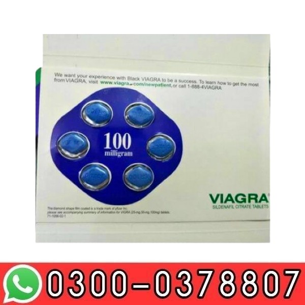 Viagra Pack of 6 Tablets (USA Original Pfizer) in Pakistan 