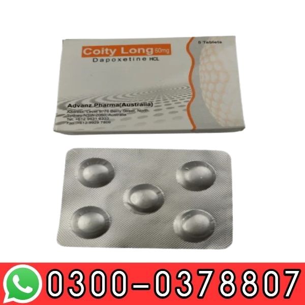 Coity Long Dapoxetine Tablets In Pakistan