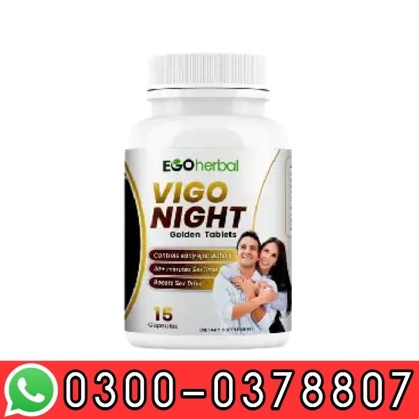 Vigo Night Golden Capsules In Pakistan