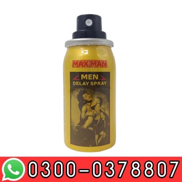 MAXMAN Effective Long-Lasting Delay Spray Yellow