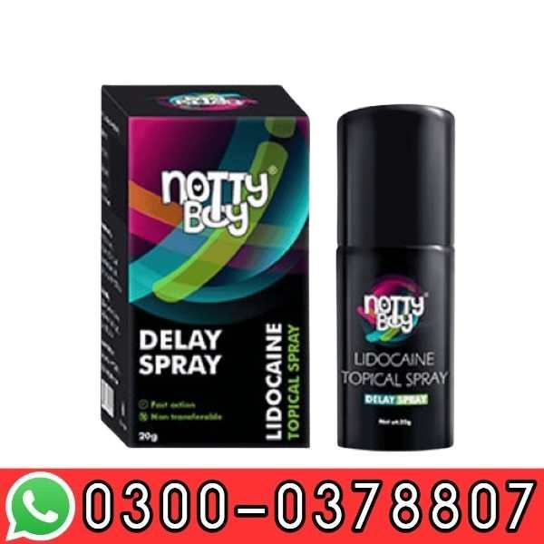 NottyBoy Lidocaine Topical Delay Spray