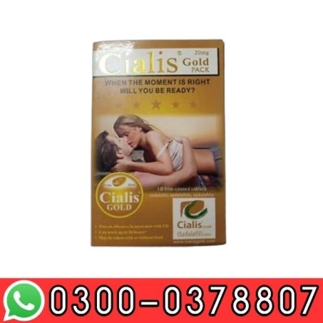 Cialis Gold 20mg 10 Tablets In Pakistan