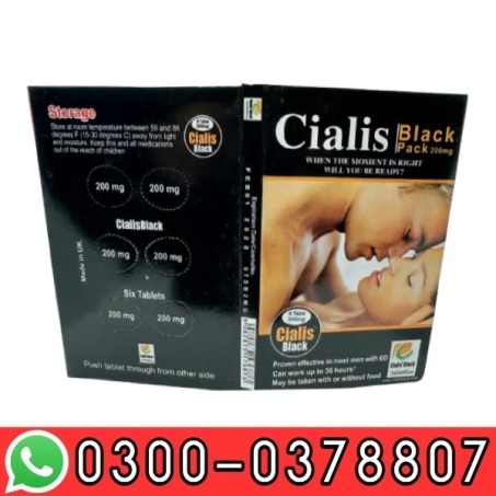 Cialis Black 200Mg Tablets In Pakistan