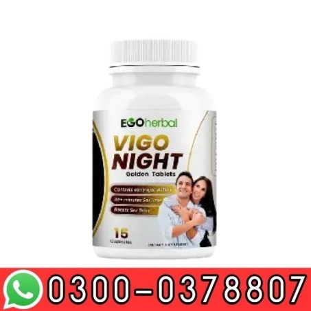 Vigo Night Golden Capsules In Pakistan