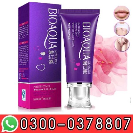 BIOAQUA Pink Body Private Part Cream In Pakistan