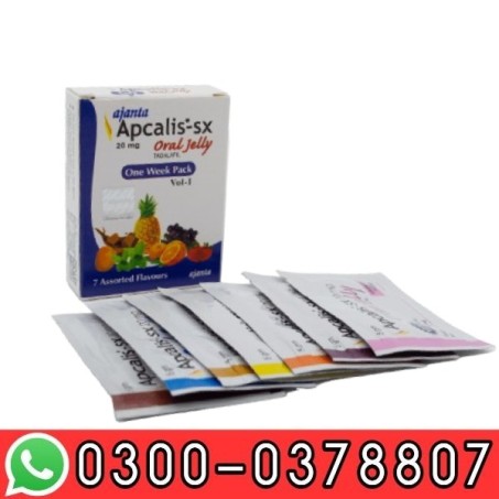 Apcalis SX 20 mg Oral Jelly Tadalafil In Pakistan