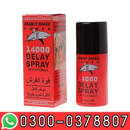 Deadly Shark 14000 Delay Spray In Pakistan