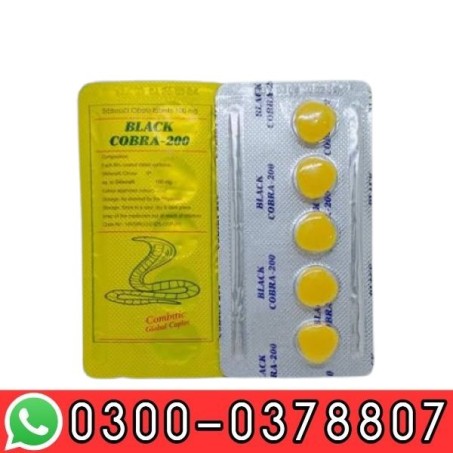 Black Cobra 200mg Tablets In Pakistan