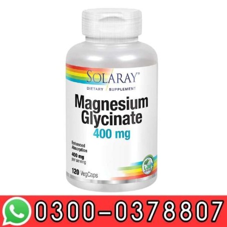 Solaray Magnesium Glycinate 400mg In Pakistan