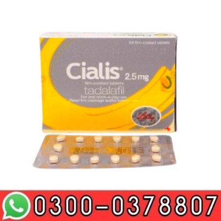 Cialis 2.5 Mg Tadalafil Price In Pakistan  