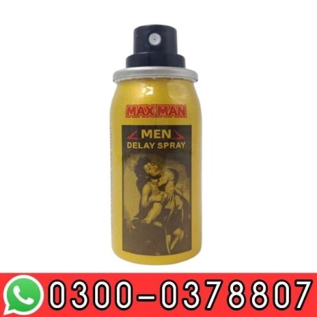 MAXMAN Effective Long-Lasting Delay Spray Yellow